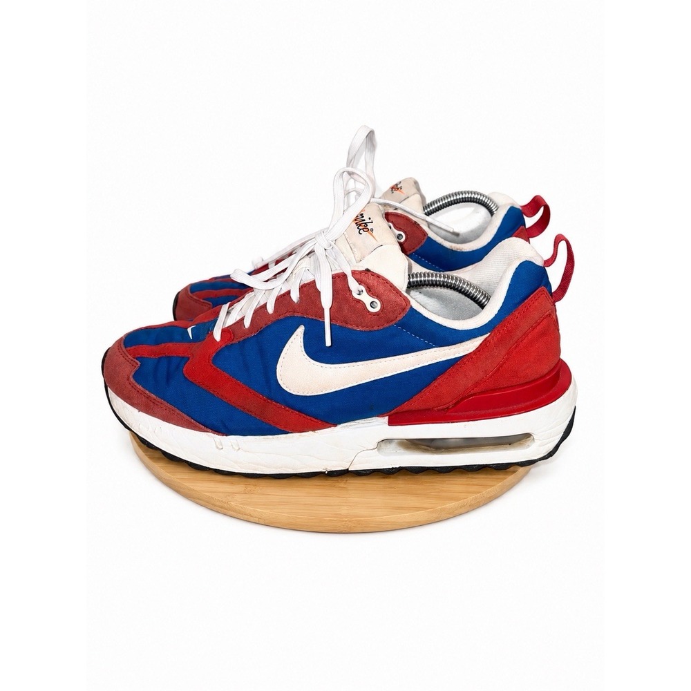 Nike Air Max Dawn Retro Shoes Mens Size 11 Team Royal White Red Suede Sneakers